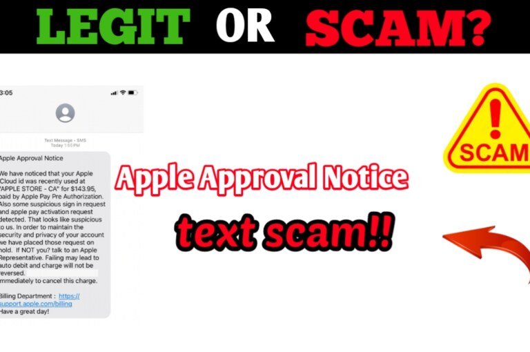 Apple Approval Notice Text Scam: How to Recognize and Protect Yourself