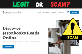 JasonBooks.com Review | Scam or Legit? Scam Exposed!!