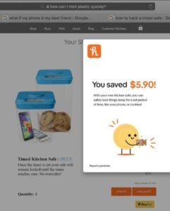 Honey Browser Extension Scam